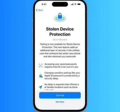 郊区苹果授权维修店分享被盗设备保护功能开启方法 