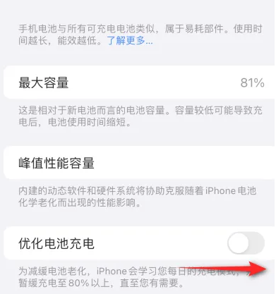 郊区苹果15维修分享iPhone15充电到80%就充不进电了怎么办 