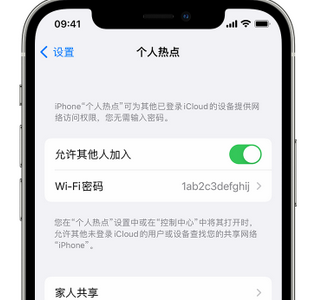 郊区apple服务站点分享iPhone上个人热点丢失了怎么办 